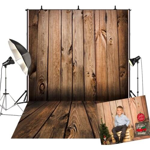 BEIPOTO Wood Floor Backdrop photography background Brown Grey wooden wall for newborn children baby pictures photo studio props