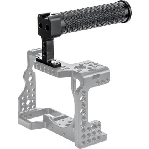 Camera Top Handle Functional Camera Cage handle Grip with Cold Shoe Camera Rig For for DSLR Camera Cage Video Camcorder Rig Cage