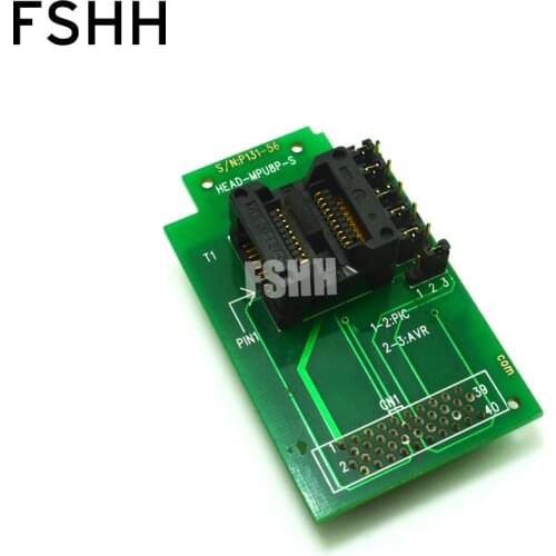 HEAD-MPU8P-S Adapter for HI-LO GANG-08 Programmer SOP8 Adapter IC SOCKET 1.27mm Pitch 5.4mm Width