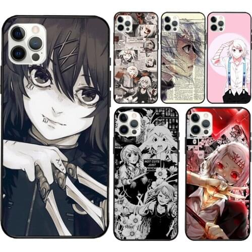 Tokyo Ghoul Juuzou Suzuya Anime Soft Cover For iPhone 12 11 Pro Max X XR XS Max 5S SE 2020 8 7 Plus 12 Mini Phone Case