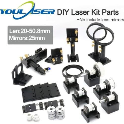 Co2 Laser Kit Mechanical Parts 20-50.8mm for DIY CO2 Laser Engraving and Cutting Machine