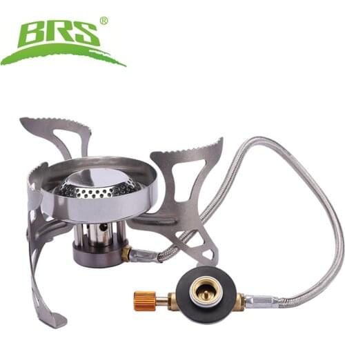 BRS Outdoor Camping Stove Gas Burners Camping Cooker Picnic Cookout Hiking Equipment Oven Heater Tripod