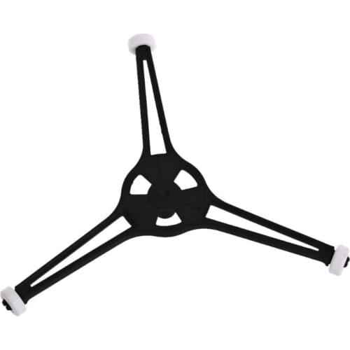 Microwave Oven Triangle Shaped Tray For Microwave Parts 24.5cm Flat Glass Plate