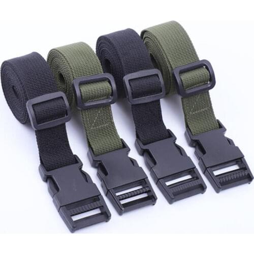 Useful Outdoor Bundled Strap Nylon Backpack Luggage Bag Lashing Strap Strong Buckle Rope traveling hiking Camping Accessories