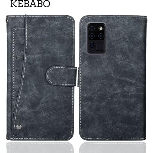 Luxury Wallet BQ 6430L Aurora Case 6.4" Vintage Flip Leather Business Protective Cover For BQ 6430L Aurora Case Card Slots