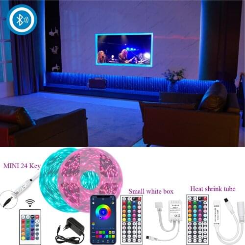 PIRTSDEL LED Strip Light,Bluetooth APP Control, Backlight for TV,24V Bluetooth RGB Tape Lamp For TV Background Decoration