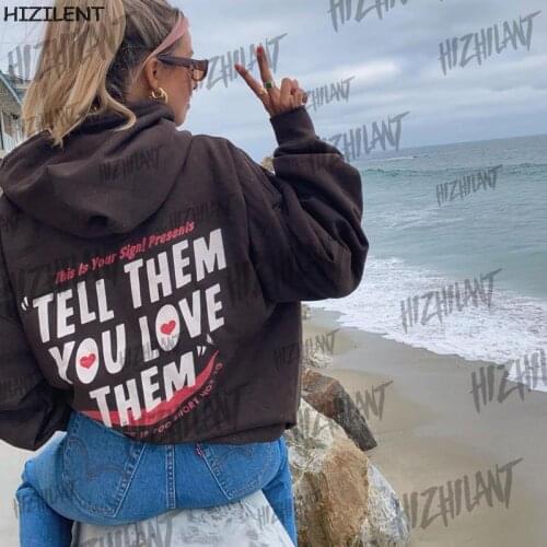 Y2K Grunge oversized hoodie Long sleeve Harajuku Female sweatshirt women aesthetic Hip hop vintage friends winter clothes худи