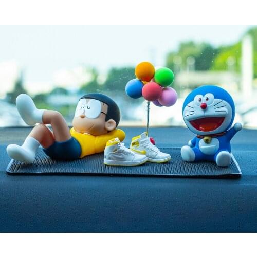 Anime hand-made sleeping Nobita car decoration interior home desktop cake decoration men women birthday gifts