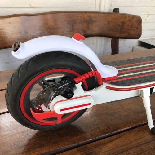 Bike Electric Scooter Rear Fender Replacement Tail Light Scooter Rear Wheel Mudguard Light for Xiaomi M365/M365 Pro Accessories
