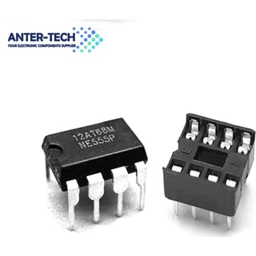 20Pcs , (10 Each) NE555 NE555P IC 555 Timer Programming Oscillator Chip & 8 Pin DIP Sockets
