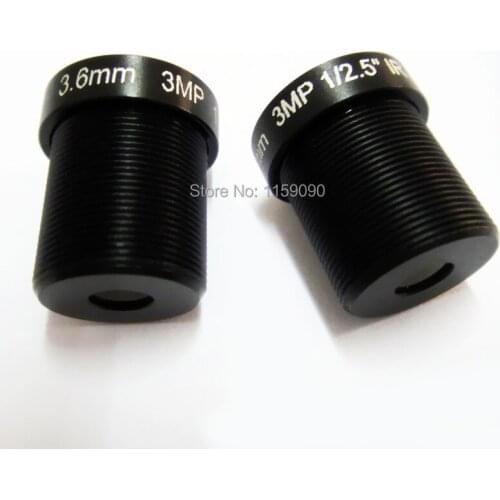 2x IR Board 3.6mm Lens HD 3mp Wide Angle 1/2.5" for both 1/3" and 1/4" Image format LENS