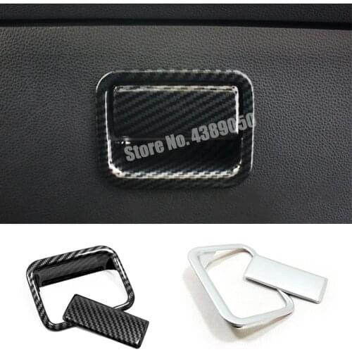 ABS Plastic For Toyota corolla E210 Sedan 2019 2020 accessories Car copilot glove Box handle bowl cover trim Car styling 2pcs