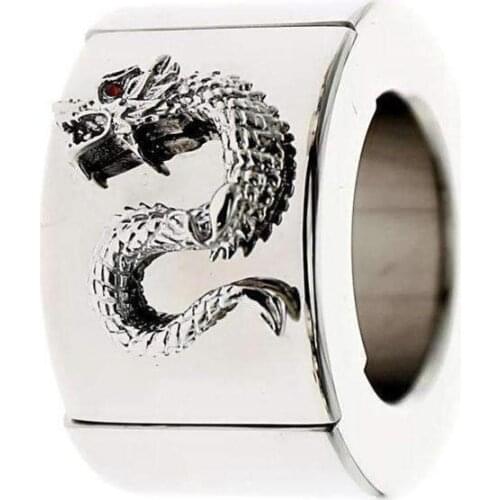 BDSM Dragon Stainless Steel Ball Stretcher Bondage Ball Scrotal Fixture Ball Lock Extreme Chastity Device Torture Devices