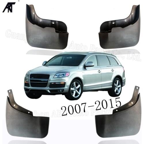 Car Mud Flaps For Audi Q7 2005 - 2015 Mudflaps Splash Guards Mud Flap Mudguards Fender Front Rear Accessories