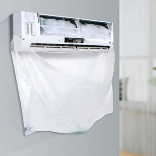 Air Conditioner Cleaning Cover Leak-proof Air Conditioner Dust Washing Water Holding Waterproof Cover Protector Dropshipping