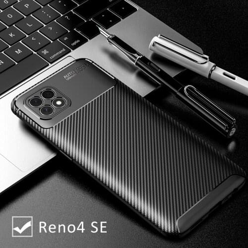Case for oppo reno4 se bumper cover on reno 4 4se remo reno4se 6.43 protective phone coque back bag silicone matte soft tpu 360