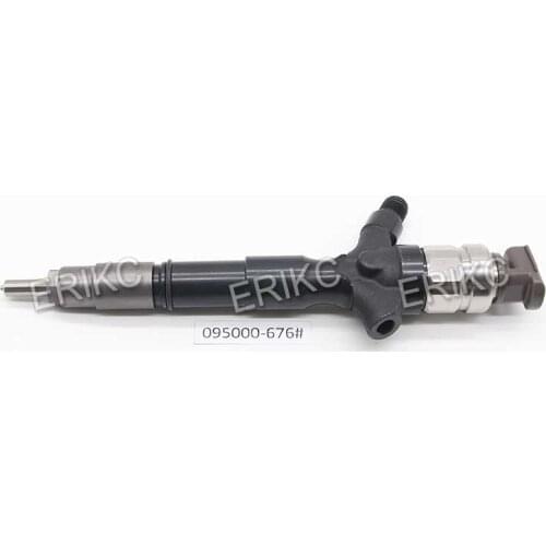 ERIKC Auto Fuel Pump Injector 095000-676# Auto Common Rail Fuel Injector 095000-6760 OEM 23670-30140 For Denso