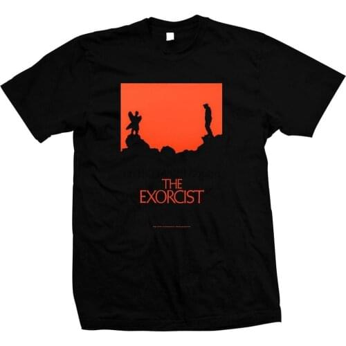 The Exorcist Pazuzu Max von Sydow Pre shrunk hand screened 100% cotton t shirt