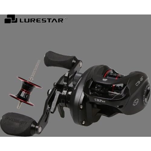 Lurestar C9 154g Ultralight Baitcasting Fishing Reel Double Spool Carbon Fiber Body 11+1bb Carbonfiber Braking Special Guider