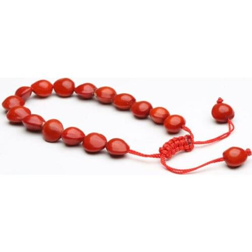 Love Red Heart Bodhi Seeds Tibetan Buddhism Bracelet