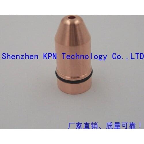 10pcs/lot laser mech nozzle single layers 1.0mm laser consumables for 500W/1000W fiber laser cutting machines