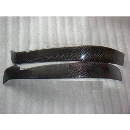 Carbon Fiber Headlight Eyebrows Eyelids for 2005-2011 Toyota Hiace