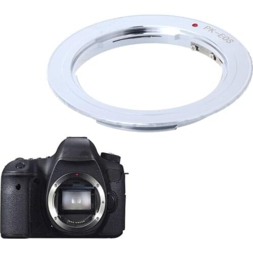 2021 New PK-EOS Lens Mount Adapter Ring for Pentax Phoenix PK Lens to EF EOS Camera