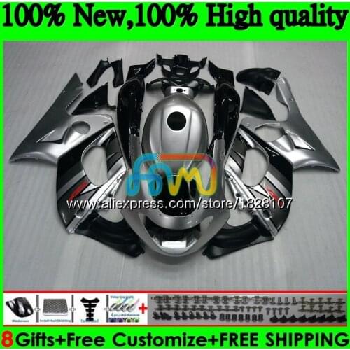 YZF 600R For YAMAHA Thundercat YZF600R 96 02 Silver black 03 04 05 06 07 73BS.39 YZF-600R 2002 2003 2004 2005 2006 2007 Fairing