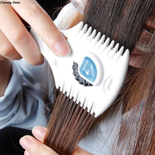 Professional Adjustable Shaving Comb Manual Bangs Thinner Double-sided Blade Hair Comb Hair Styling Trimmer Cutter Razor Comb
