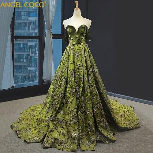 Sexy Evening Dresses Long Sequins Beaded Fashion Elegant Muslim Prom Dresses 2020 Party Gown Robe De Soiree Abendkleider Jurken