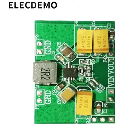 TPS63020 module Automatic Buck-Boost Power Module Board 2.5V 3.3V 4.2V 5V Lithium Battery Low Ripple