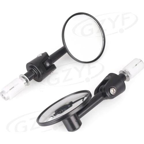 Universal Motorcycle Rear View Side Mirrors For Harley/Honda/Yamaha/Suzuki/Kawasaki