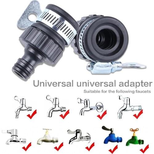 Universal Faucet Adapter Water Tap Connector Mixer for Garden Hose Pipe Tap Kitchen Bathroom Faucet Nozzle Accessories Garden