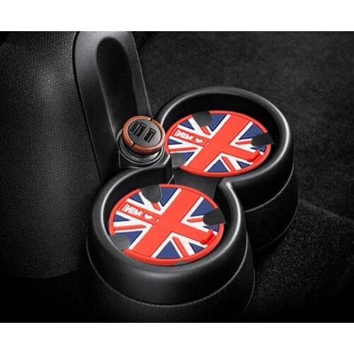 1Pcs Car Cup Holder Non-slip Mat For Mini Cooper R56 R50 R53 F56 F55 F54 R55 F57 R60 R61 R54 R55 R58 R59 Coupe S Accessories