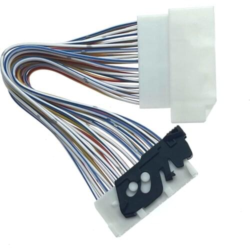 1pc for Toyota Prado power amplifier male female plug connector terminal extension cord 30PIN housing