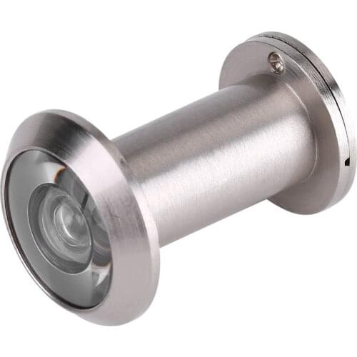 200 Degree Wide Viewing Angle Door Scope Viewer Security Door Eye Viewer Optical Glass for 35 to 65mm Door Viewer