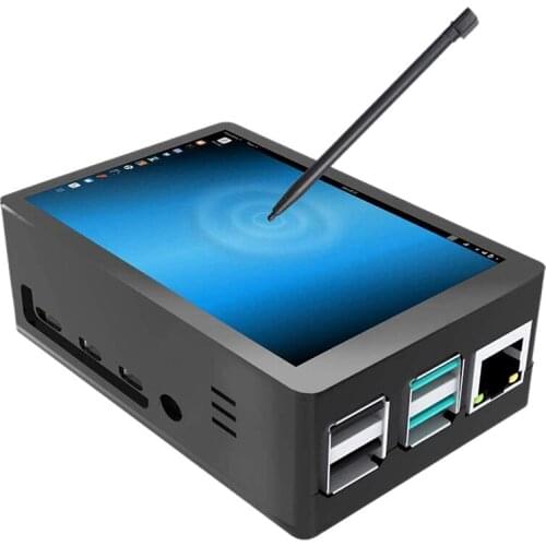 3.5 Inch Tft Lcd Contact Screen 320X480 Resolution Abs Case + Touchpen for Raspberry Pi 4 B