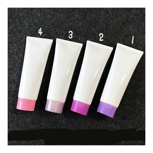 300pcs/lot 120g 120ml Empty Plastic Squeeze Bottle Soft Tube Empty Cosmetic Containers For Cream Lotio Empty Cosmetic Soft Tube