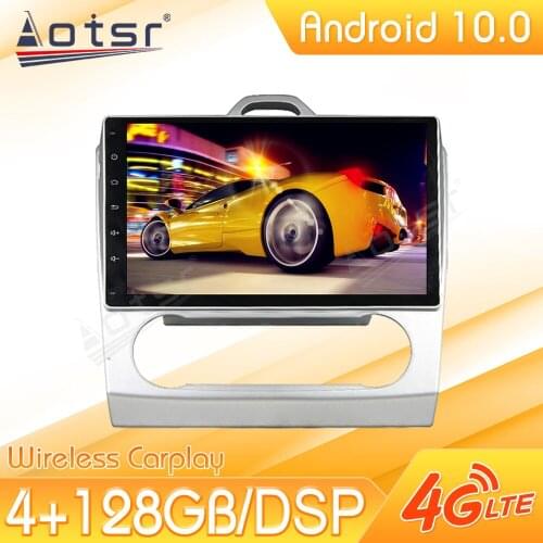 Android Car Multimedia Stereo Player For Ford Focus 2 Mk2 2004 2007-2011 Tape Radio Recorder Video Auto GPS Navi Head Unit 2 Din