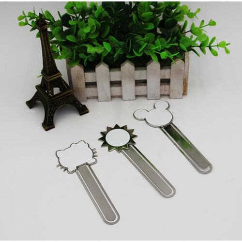 Free Shipping 20pcs/lot Sublimation Blank Metal Bookmark Blank for Sublimation INk Transfer Heat Press Print DIY Gift Craft