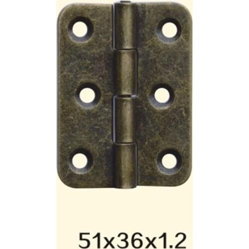 Freeshipping 51*36*1.2mm Iron Metal Hinge Sewing Machine Folding Table Furniture Flip Tray Hinges Big Door Hinges