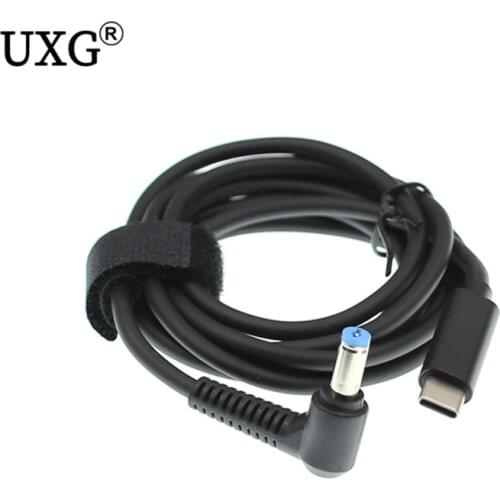 DC USB Type C to 5.5x1.7 3.0*1.0mm Male Plug Converter USB C PD Charging Cable Cord for Acer Aspire 19V Laptop Power Adapter