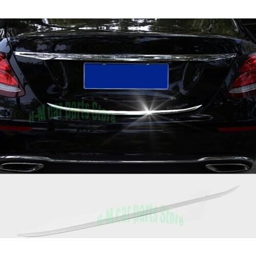 For Merc edes Benz E-Klasse W213 2016-2018 Roestvrij Stalen Deur Achterdeur Achterklep Cover Trim Sticker Auto styling Accessoir