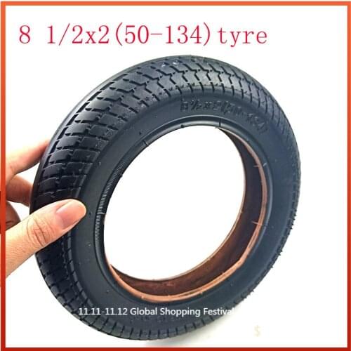Good Quality 8 1/2X2 (50-134) Inner Tube Outer Tyre 8.5*2 Inflation Tire for Gas Electric Smart Electric Scooter Accessory