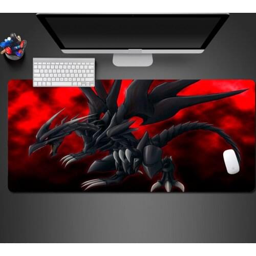 Bloody Black Dragon Mouse Pad Rubber Lock Large Mouse Pad Game Accessories Domineering Computer Table Mat Game Team Gaming Mat