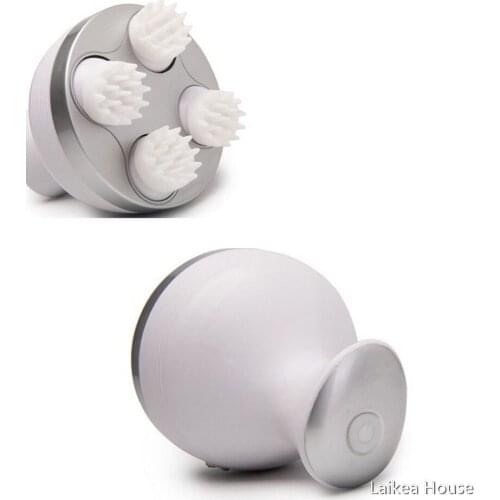 Pet Head Massager Rechargeable Cat Massager 3D Head Massager Cats Automatic Rotate Waterproof Electric ABS Silicone Dragon Claw