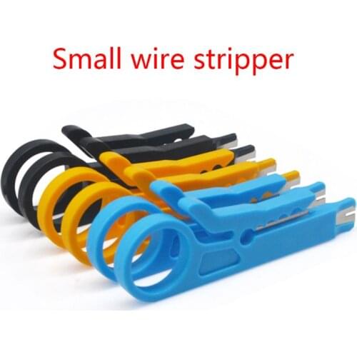 Mini Crimper Pliers Portable Wire Stripper Knife Cable Stripping Wire Cutter Tools Cut Line Pocket Multitool Crimping Tool