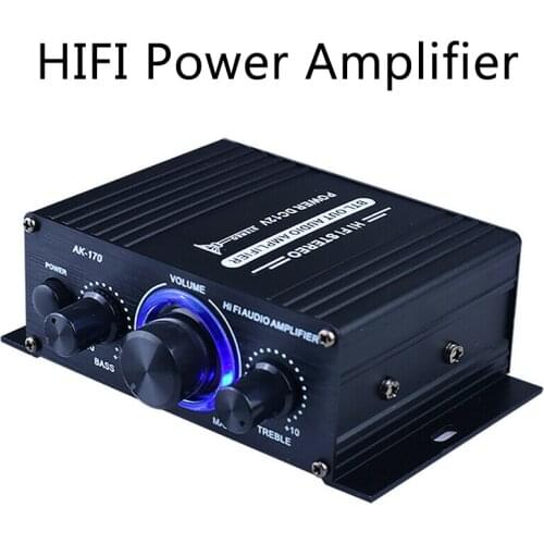 Mini Amplifier 400W Professional Home Amplifiers Audio HIFI Audio Power Amplifier Subwoofer Home Theater Sound System Fast Ship