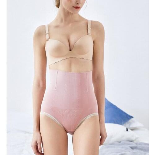 Fashion Women High Waist Tummy Tuck Shaping Body Shaper Soft Slimming Underwear Control Abdomen Panties