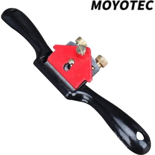 MOYOTEC 9"/215mm Adjustable Plane Spokeshave Woodworking Hand Planer Trimming Tools
